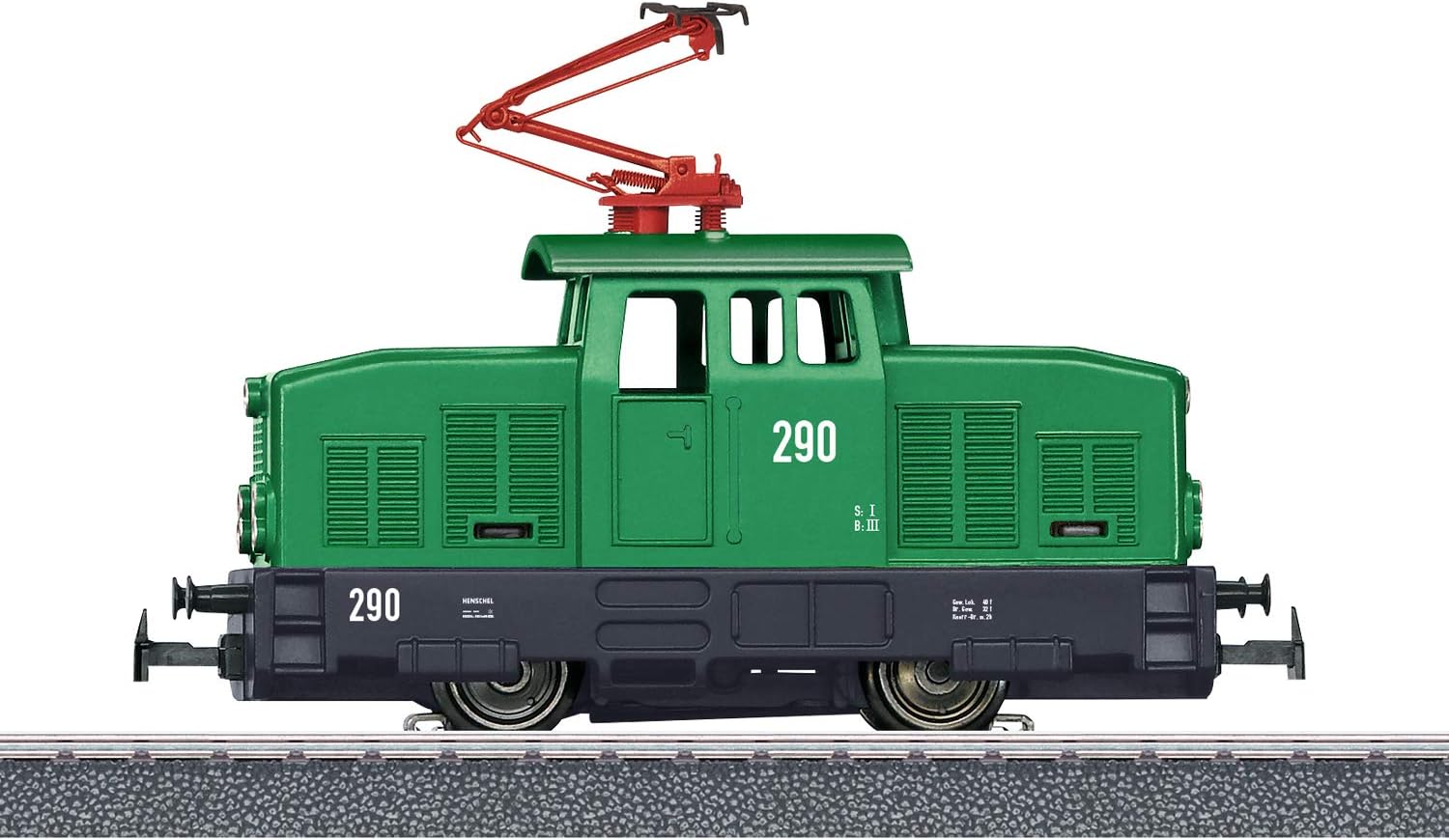36509 Elektrolokomotive Henschel Electric Locomotive, Multicoloured