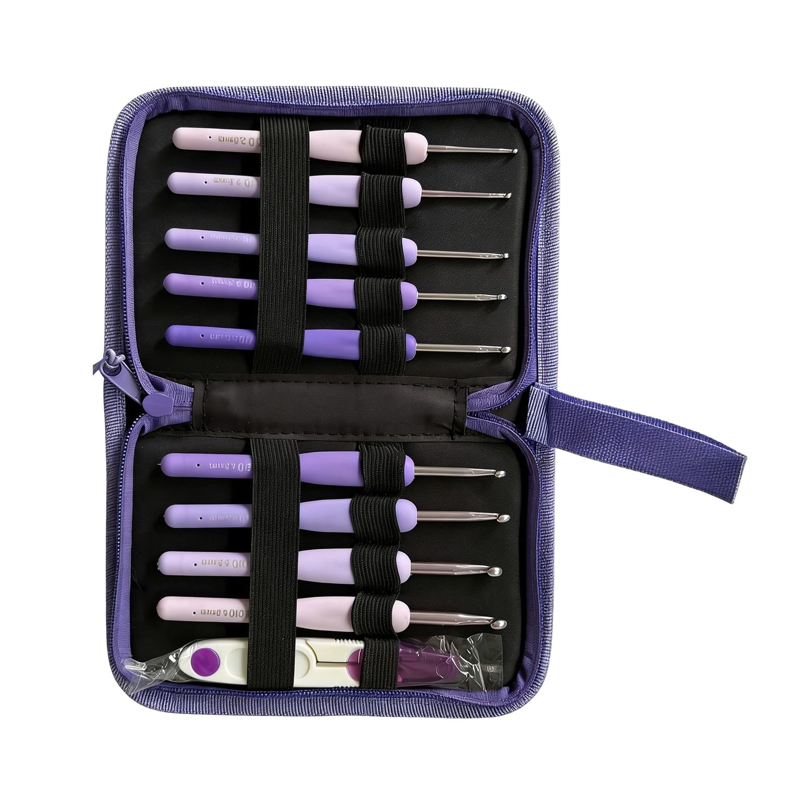 Tsophreniq Sturdy Crochet Tool Pack Containing Different Sized Needle and Yarn for Artistic Weaving Crochet Equipment