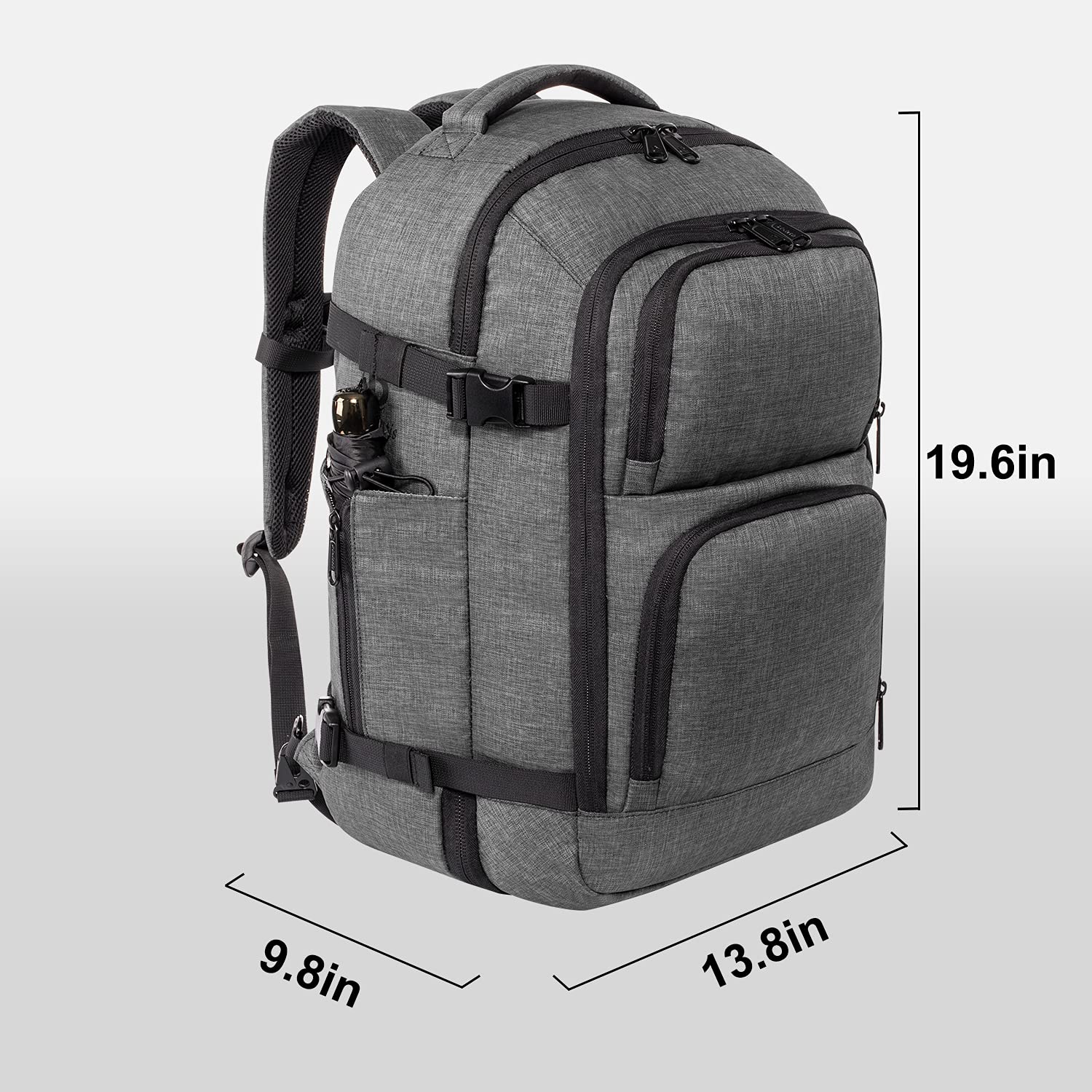 Dinictis 40L Carry on Flight Approved Travel Laptop Backpack for Men