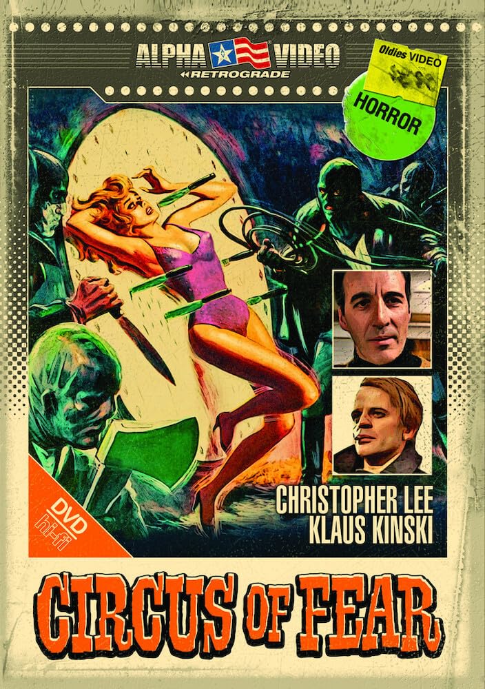 Circus Of Fear DVD Edición USA el clásico del cine de terror y misterio en formato físico