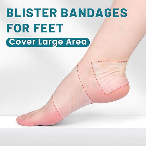 Miniatura 4 de WUYUAN Rollo hidrocoloide para el cuidado de heridas, elegible para HSA FSA, vendajes hidrocoloides con vendajes autoadhesivos, extra grandes de