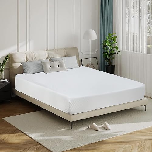 Miniatura 64 de CertiPUR-US - Colchón individual de espuma viscoelástica de gel de 5 pulgadas en una caja, colchón de cama cómodo transpirable de resorte de firmeza