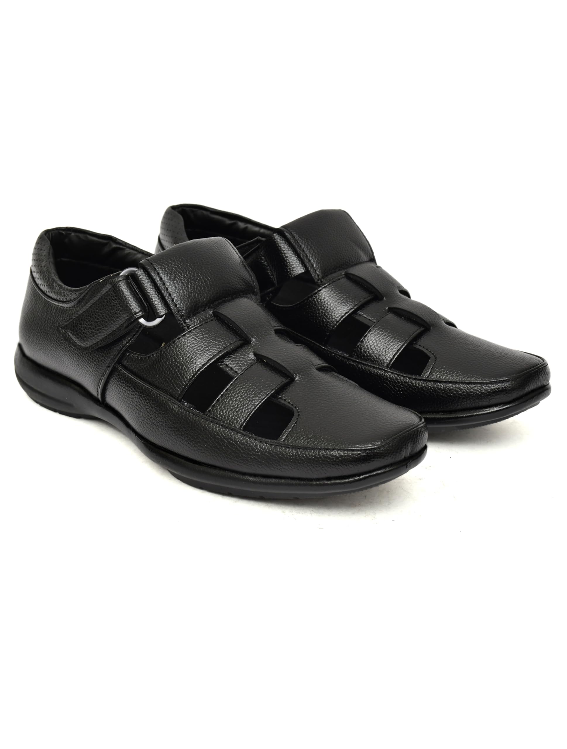 jactooz Men's Leather Comfortable Sandals for Men-picture-40