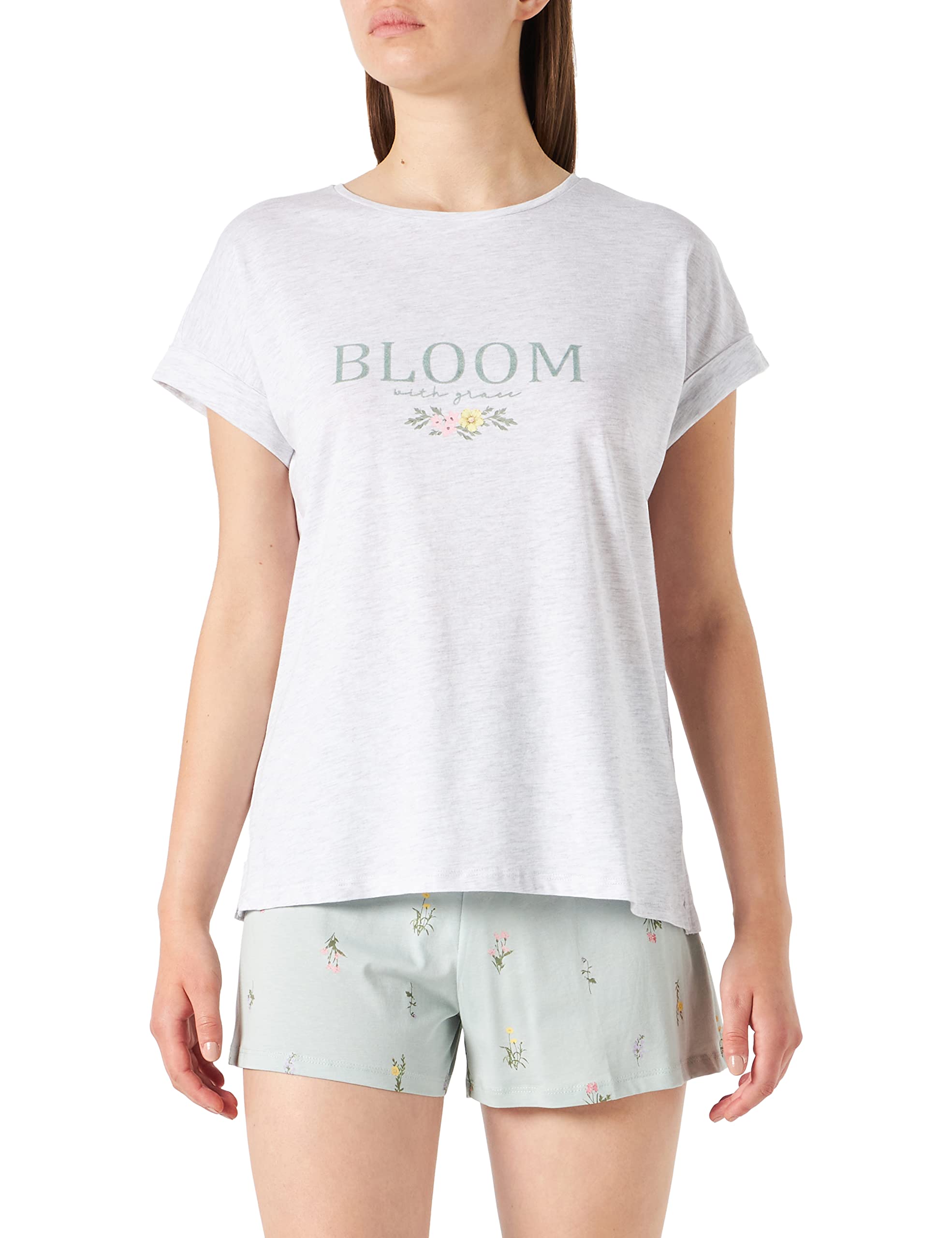 Women'secret Sleeves Short Pant Pyjama Pijama para Mujer