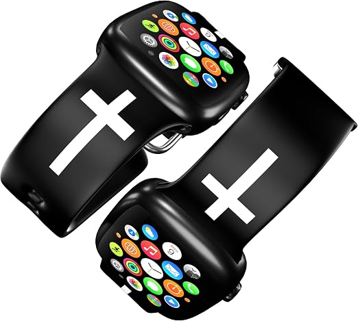 Amazon.com: FaithSign - Correa compatible con Apple Watch con impresión  religiosa, pulsera de reloj inteligente para hombres, mujeres, accesorios  de correa transpirable para fitness, deporte, uso casual : Celulares y  Accesorios