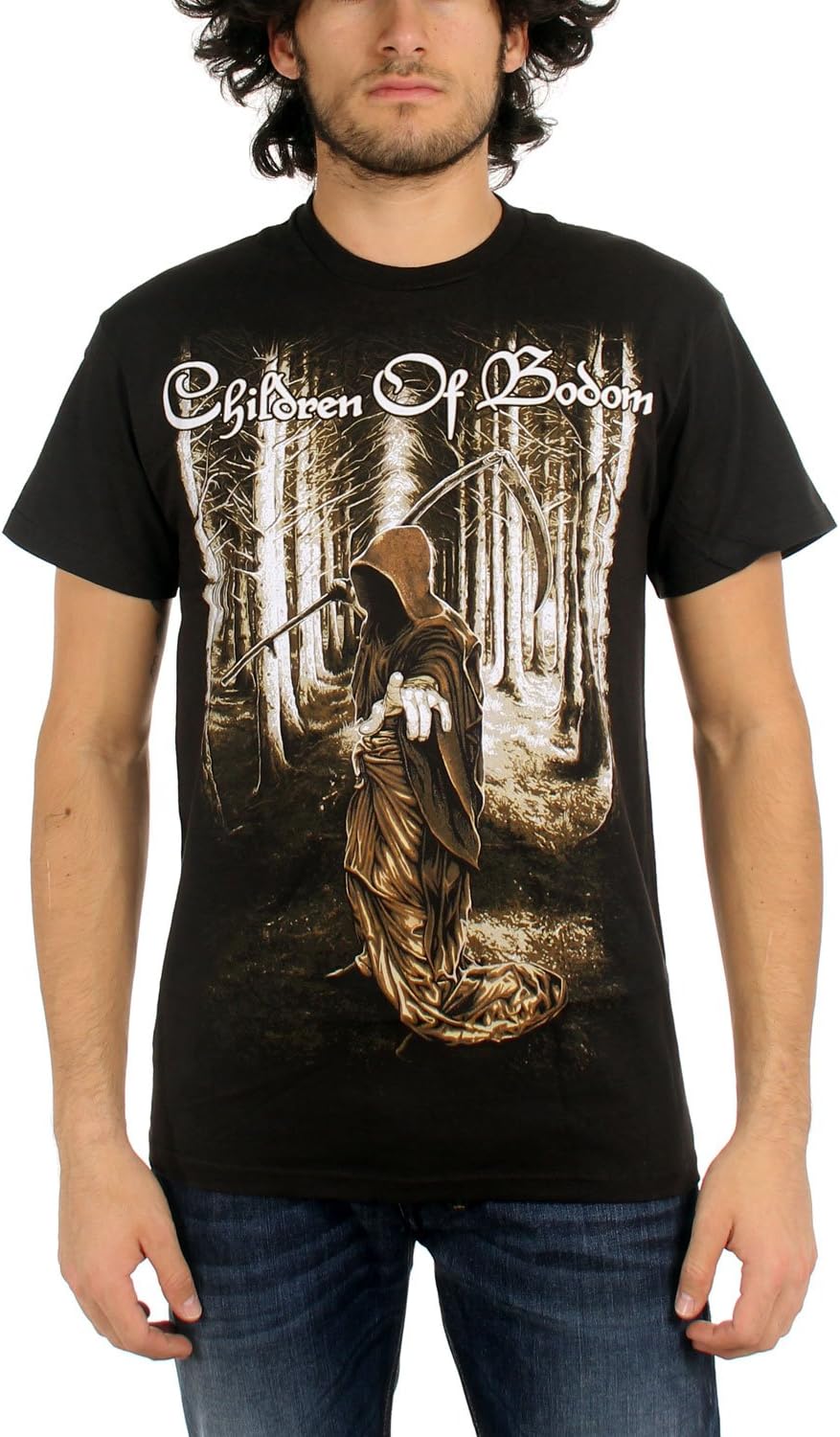 Children Of Bodom - Death Wants You Mens T-Shirt In Black, Size: XX-Large, Color: Black