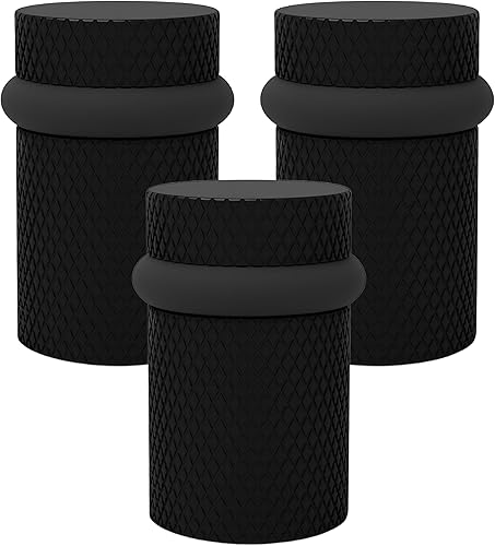 Miniatura 73 de Mega Handles Tope de puerta de piso, protector de pared de instalación rápida, protectores de pared para pomos de puerta, tope de puerta de piso