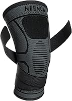 Vista 11 de NEENCA Rodilleras para Dolor de Rodilla - Paquete de 2 Mangas de Rodilla para Alivio del Dolor, Mangas de Compresión de Rodilla con Correas