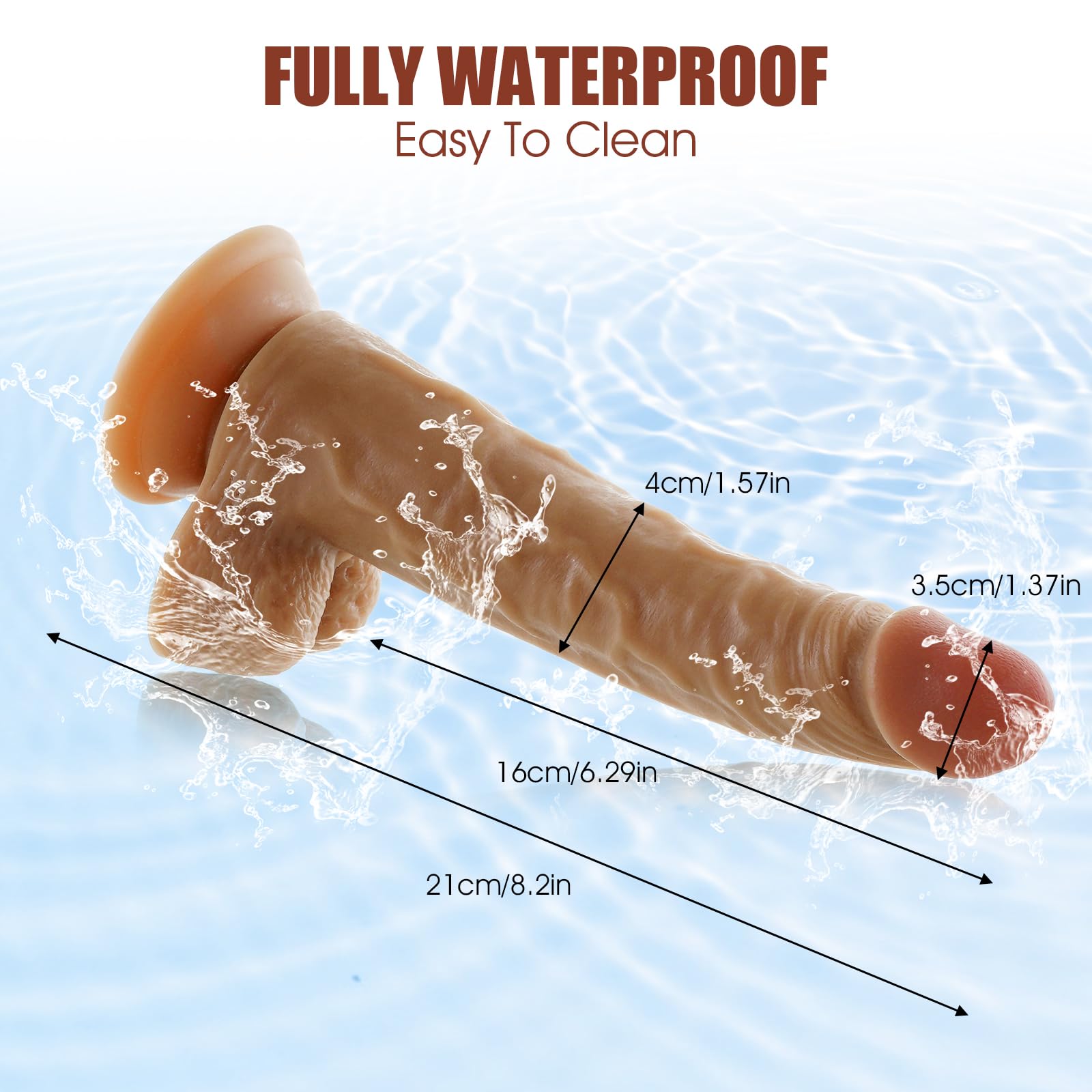 Dildo Realistico Vibratoreper Donna Professionale Clotoride Sexytoysys Donna,Vibratore Anale Sex Toys Uomo Telecomando,Fallo Realistici Vibrante Pene Finto Stimolatore per Punto G Vagina Massaggiatore