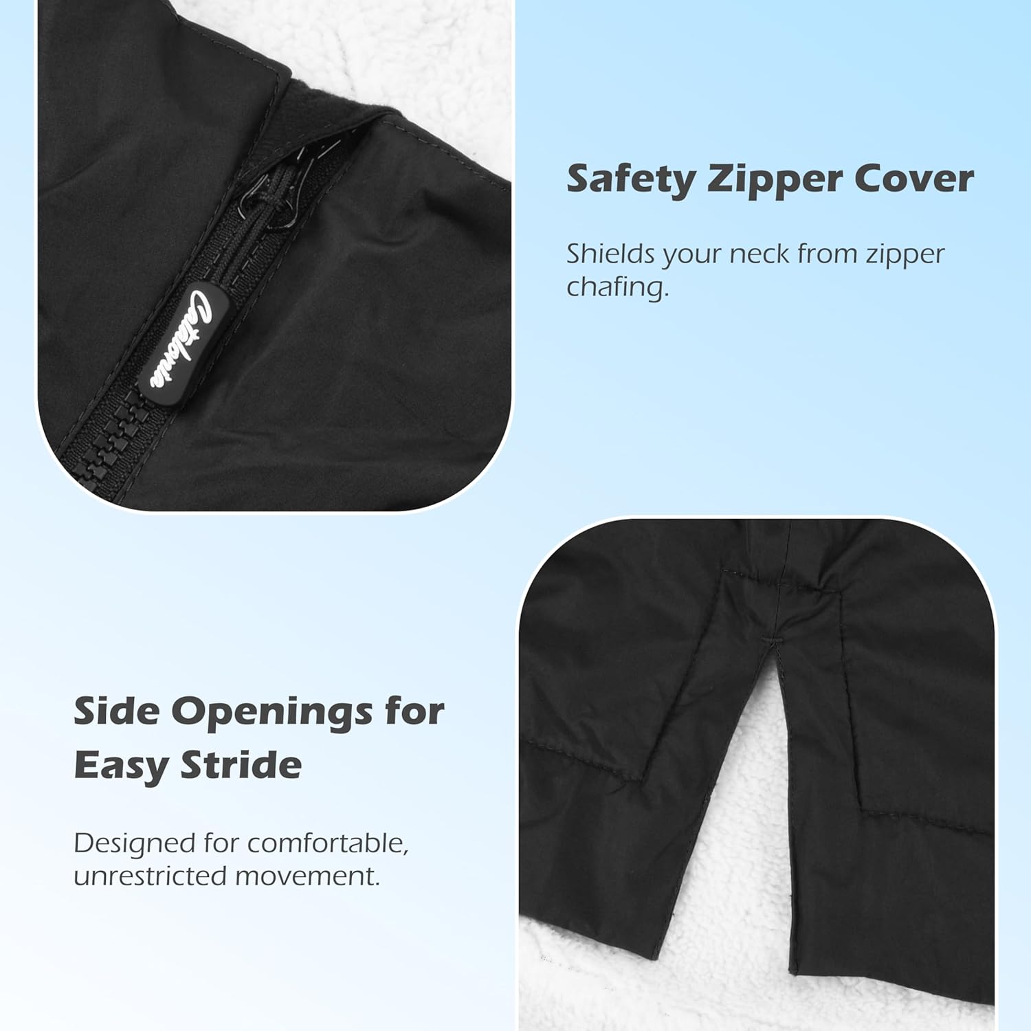 Catalonia Swim Parka for Men Women, Oversized Waterproof Surf Jacket, Warm Sherpa Lined Coat, Changing Poncho Robe - Image 6