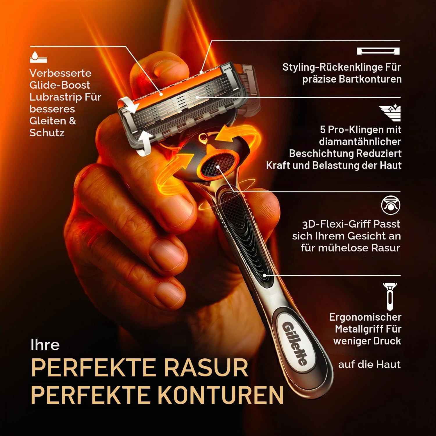 Gillette Fusion ProGlide (8 Blades)
