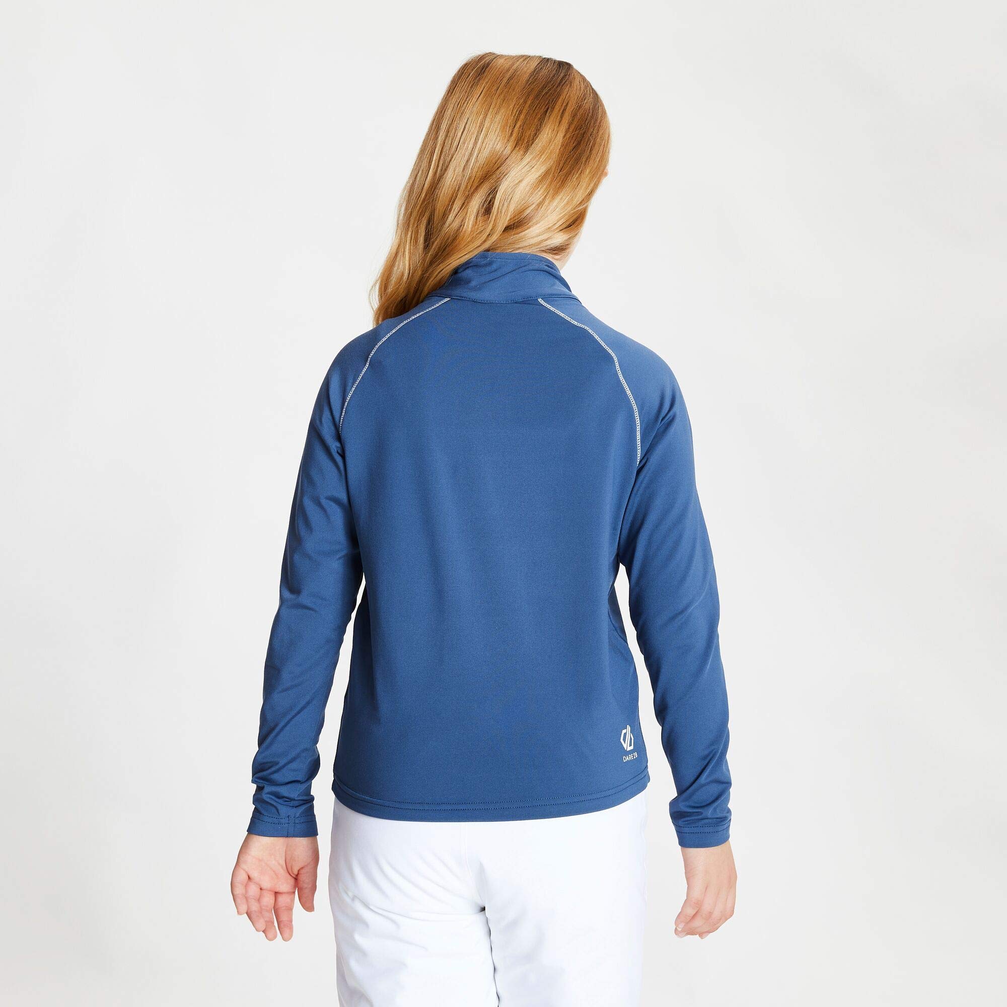 Dare2b Kids' Consist II Recycled Core Stretch Midlayer Suéter, Juventud Unisex, Rosa, 11-12 años