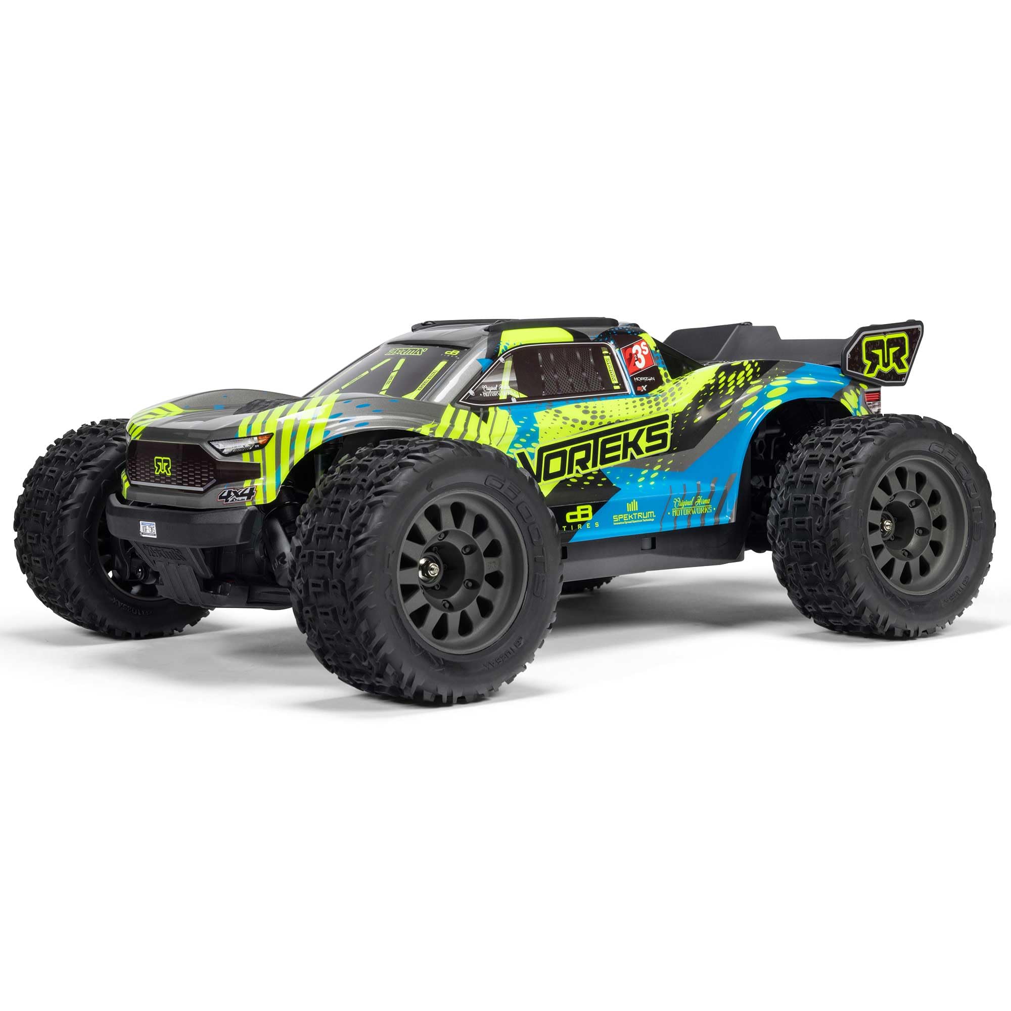 ARRMA vortex ラジコン Amazon.com: ARRMA RC Truck 1/10 VORTEKS 4X4 223S BLX