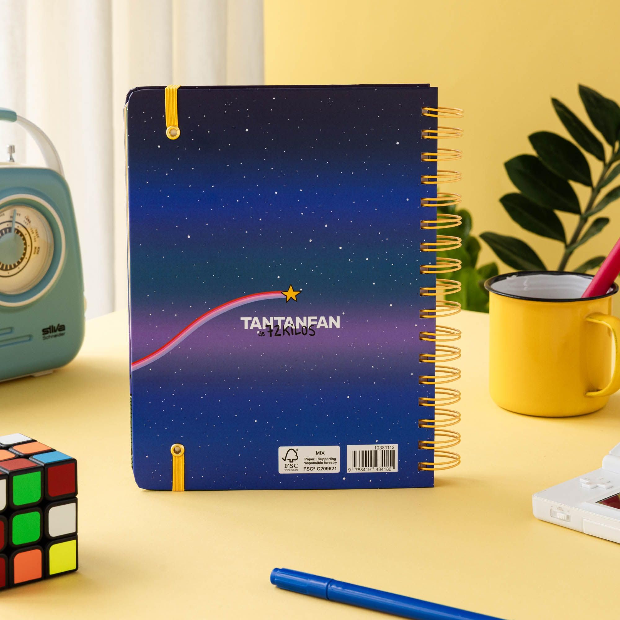 Agenda escolar semanal 2026-2027 72 kilos (TANTANFAN)