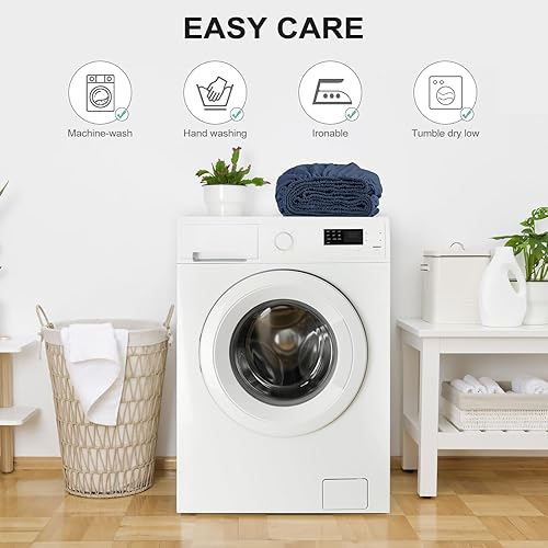 Miniatura 5 de FreshCulture Paquete de 2 sábanas bajeras individuales  Sábana bajera de calidad de hotel tamaño individual  Ultra suave y transpirable  Microfibra