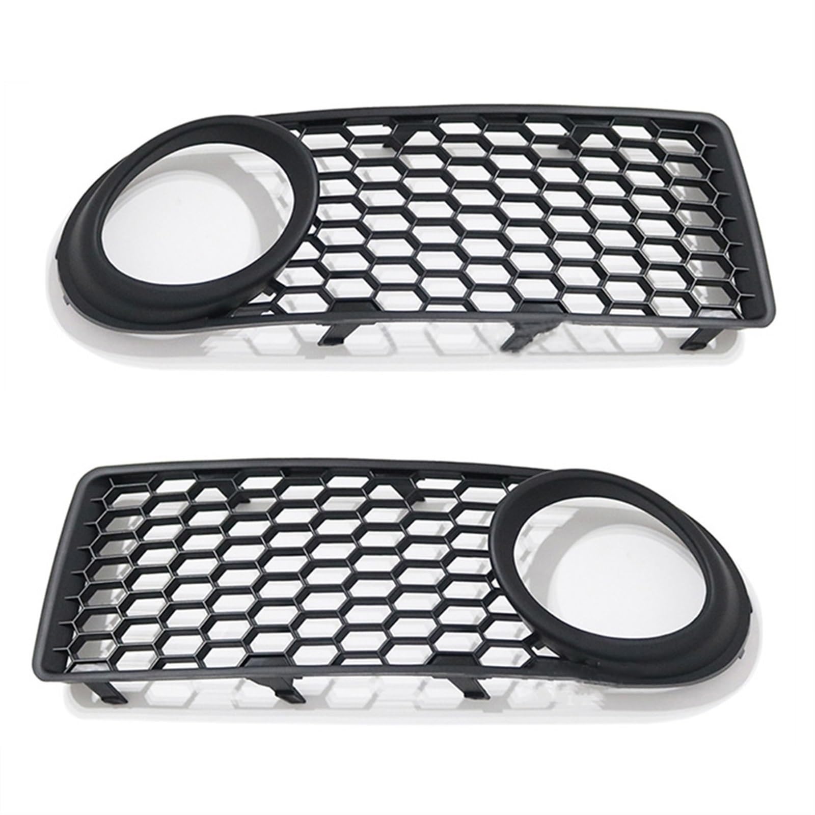 Para Auto przedni lewy prawy zderzak lampa przeciwmgielna Grill, dla VW, dla Beetle, 2006 2007 2008 2009 2010 2011 1C0807683J 1C0807684B Przednie grille samochodowe