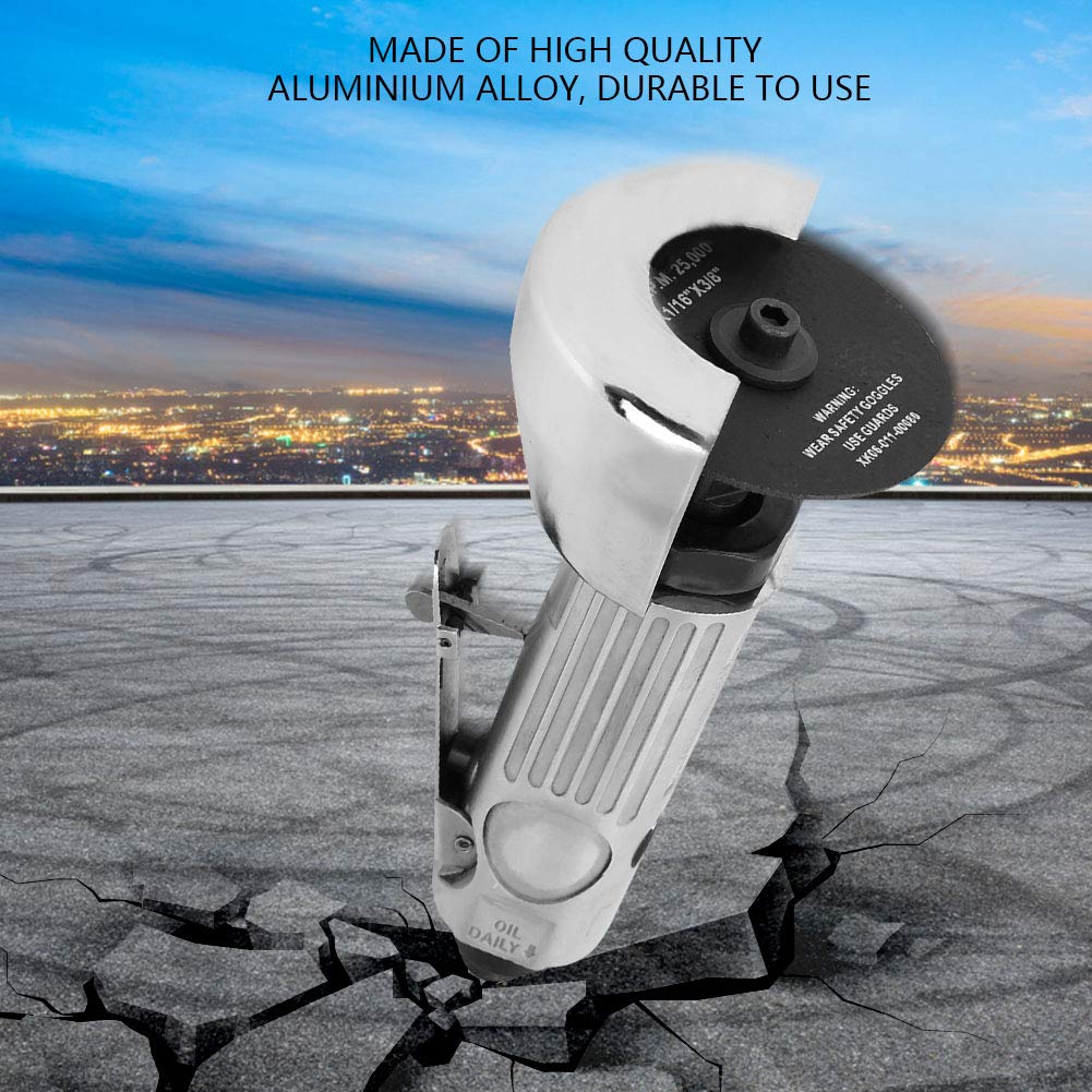 Almohadilla de lijado redonda ajustable de alta velocidad de 3 pulgadas, herramienta de corte de aire, almohadilla de lijado, máquina de corte neumática para fabricación de maquinaria, industria
