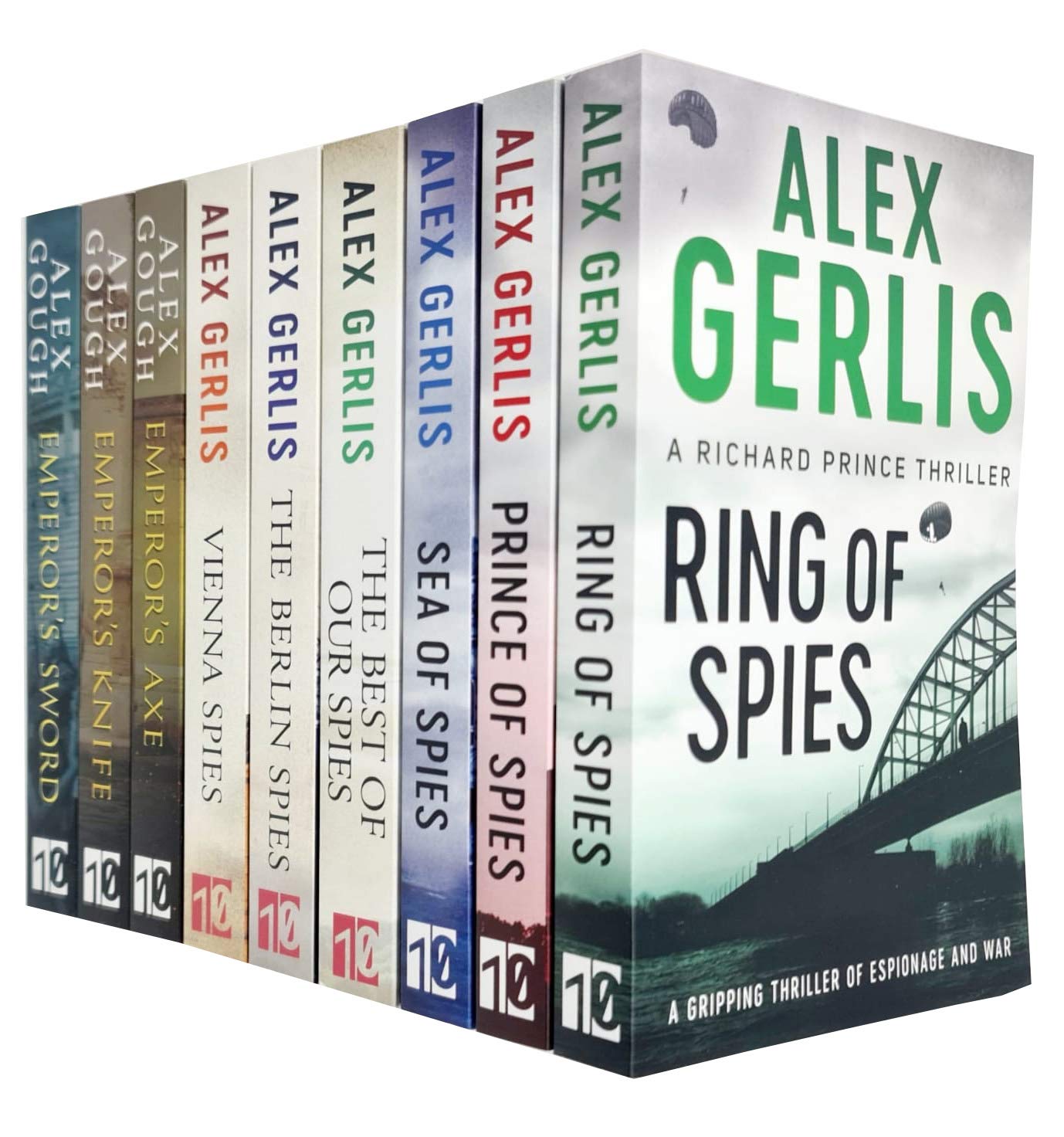 Buy Alex Gerlis 9 Books Collection Set (Ring of Spies, Prince of Spies