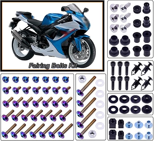 Miniatura 6 de Kit de carrocería para Suzuki GSXR600 GSXR750 GSXR 600 750 2011-2020 2015 2014 2013 2012 2019 2018 2017 2016 Kit de pernos de carenado de