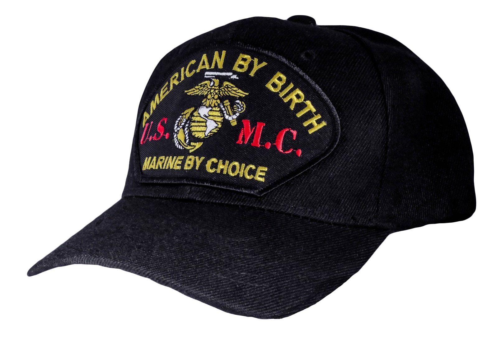 American by Birth Marine by Choice Cap Black