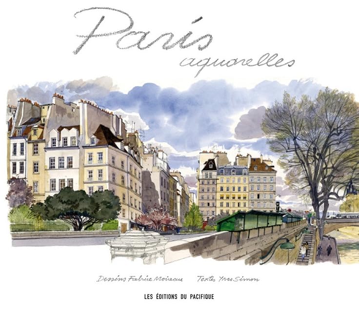 Portada de Paris Aquarelles