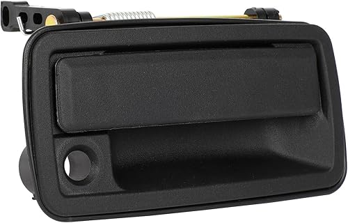 Miniatura 5 de SCITOO Manija de puerta exterior delantera del lado del conductor y del pasajero, color negro, apta para Chevrolet S10 y cabina estándar 1994-2004,