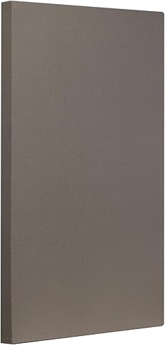 Miniatura 10 de ATS Acoustics Panel acústico absorbente de sonido con tela Sona, NRC 1.0, clasificación contra incendios, 24 "x 36" x 2" (platino) Platinado,Azul