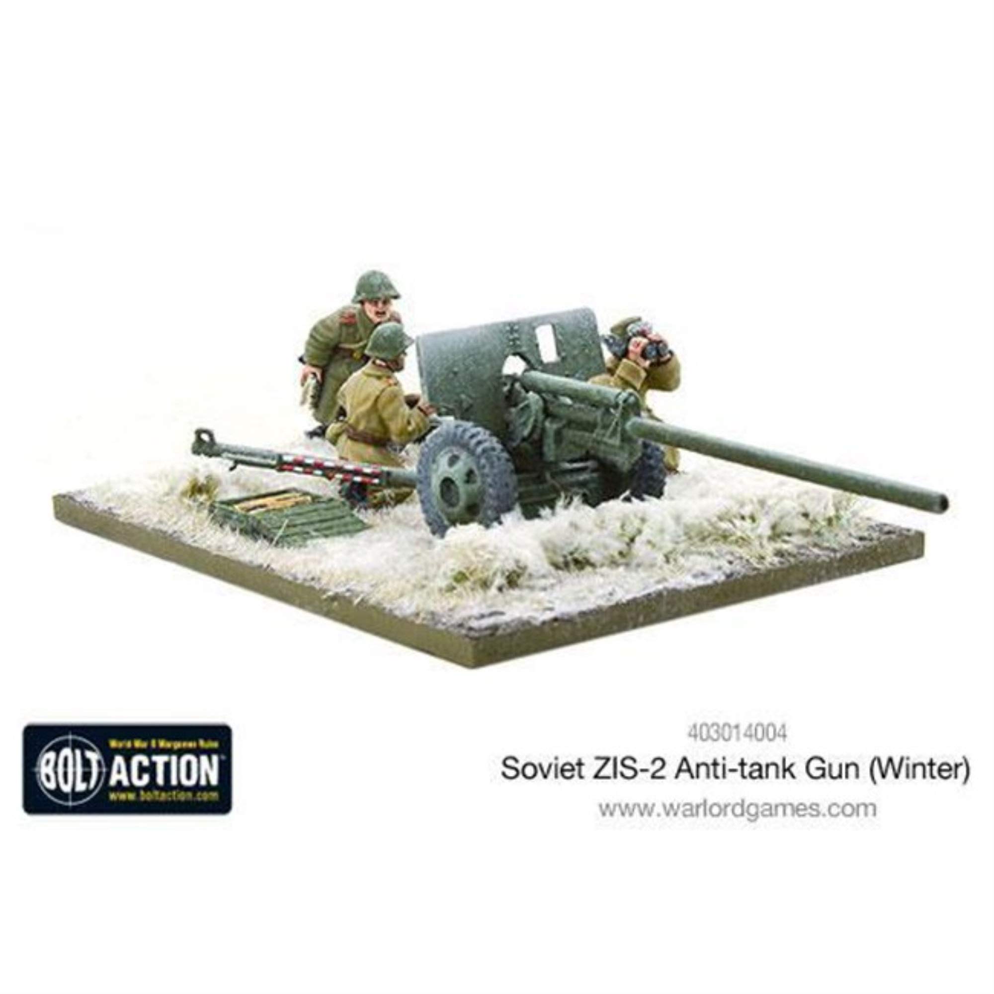 Amazon | Bolt Action Soviet Zis-2 Anti-tank Gun (winter) Blister