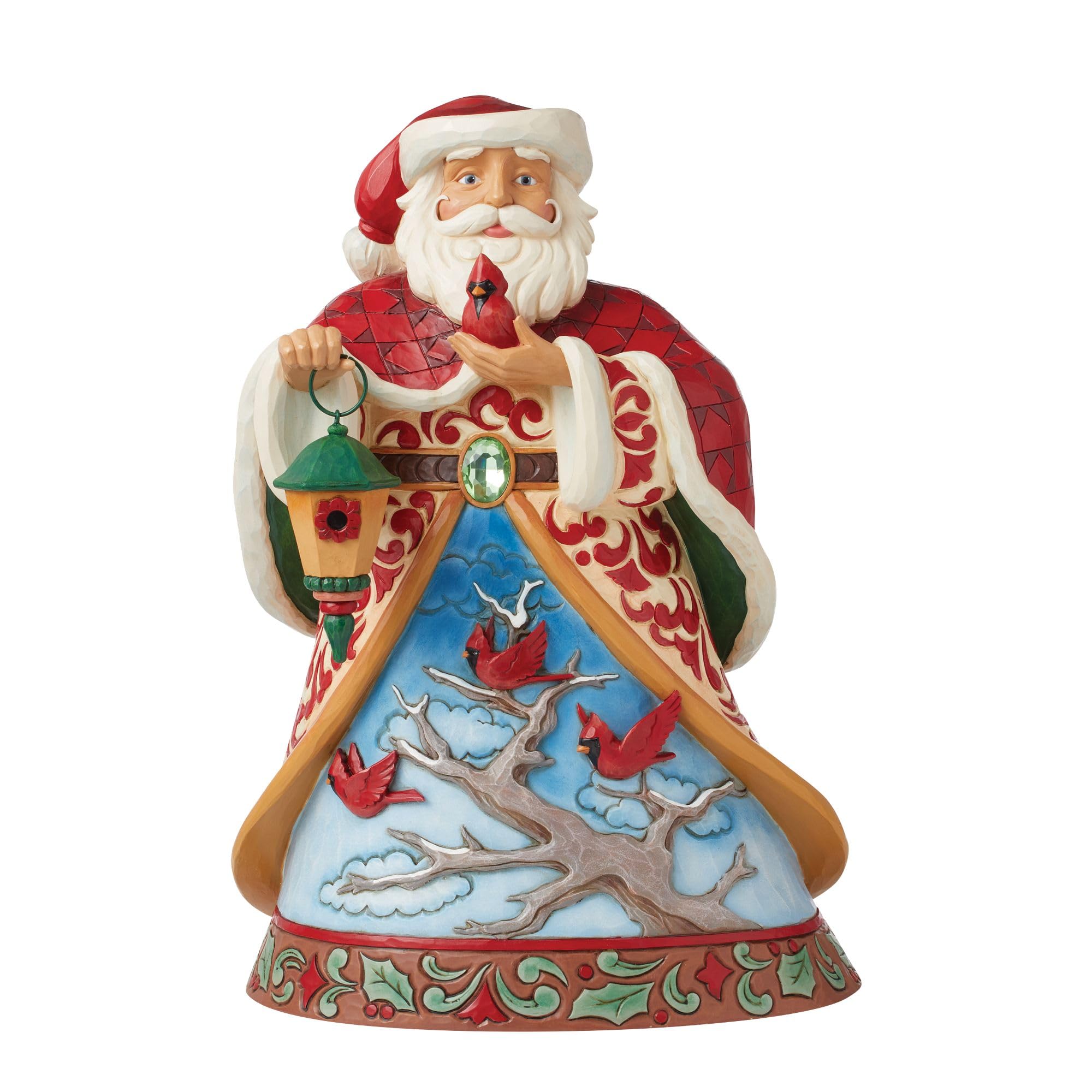 Amazon.com: Enesco Jim Shore Heartwood Creek Santa Holding