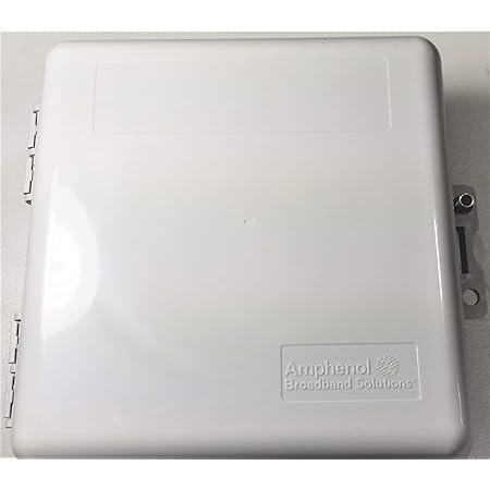 Heavy Duty Weather Proof Multi Purpose Enclosure Amphenol Broadband 9 x 9 x 4 (Interior approx. 8 x 8 x 3-1/2)