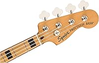 Vista 5 de Squier Classic Vibe 70s Precision Bass, negro, diapasón de arce