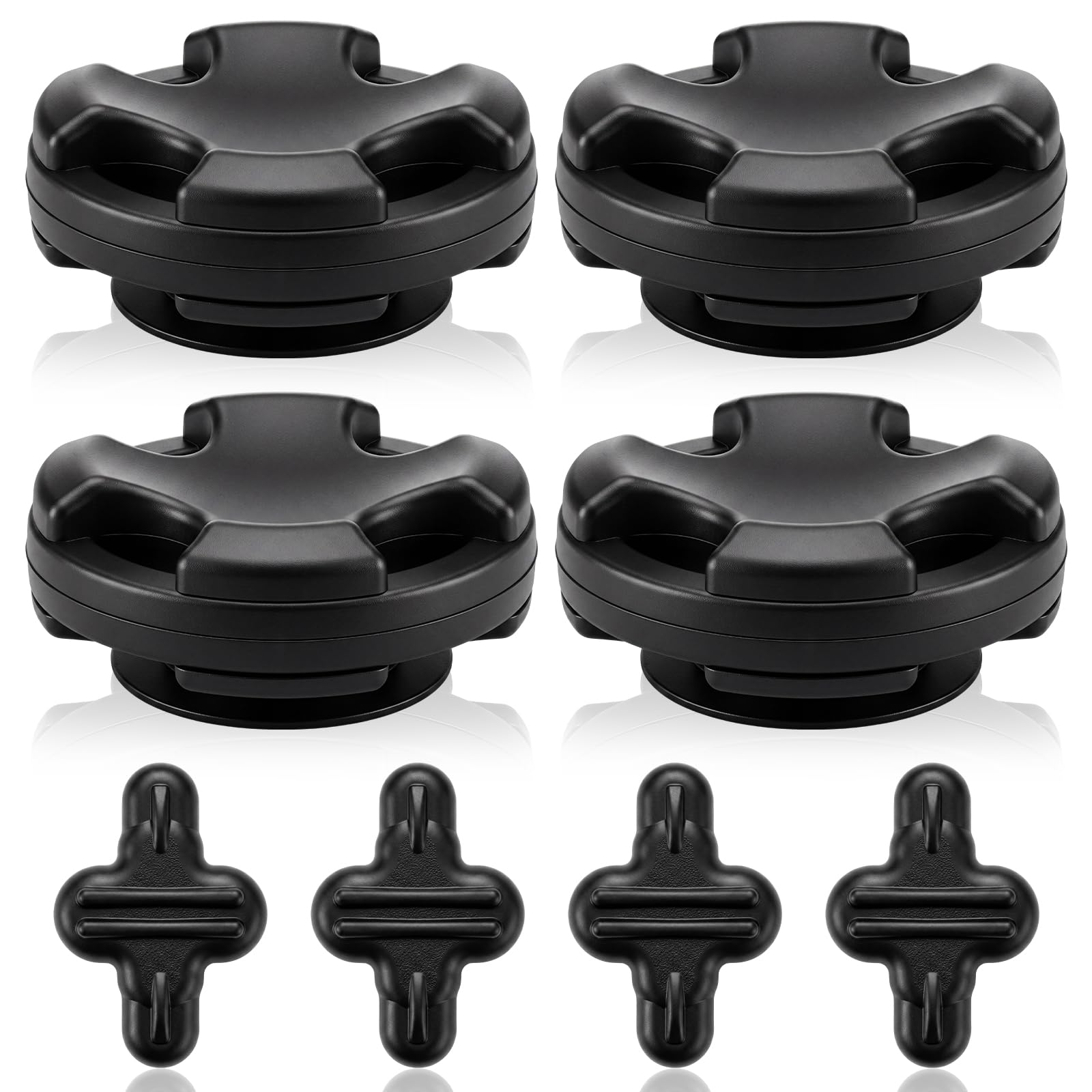 4Pcs Recurve Limb Dampeners Shock Absorbers Bow String Silencer