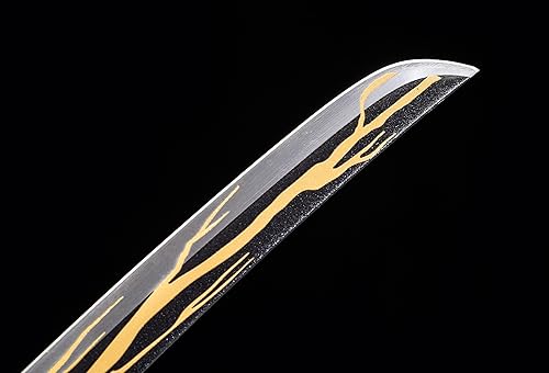 Miniatura 5 de Espada Demon Slayer de 16 pulgadas, espada de metal de acero inoxidable para cosplay, espada corta