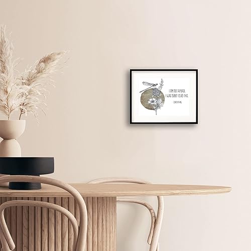 Miniatura 5 de Soul Sunshine - Impresión estilo galería de 11 x 14 pulgadas con texto en inglés "Go Forward" sin marco con versículos bíblicos para decoración de