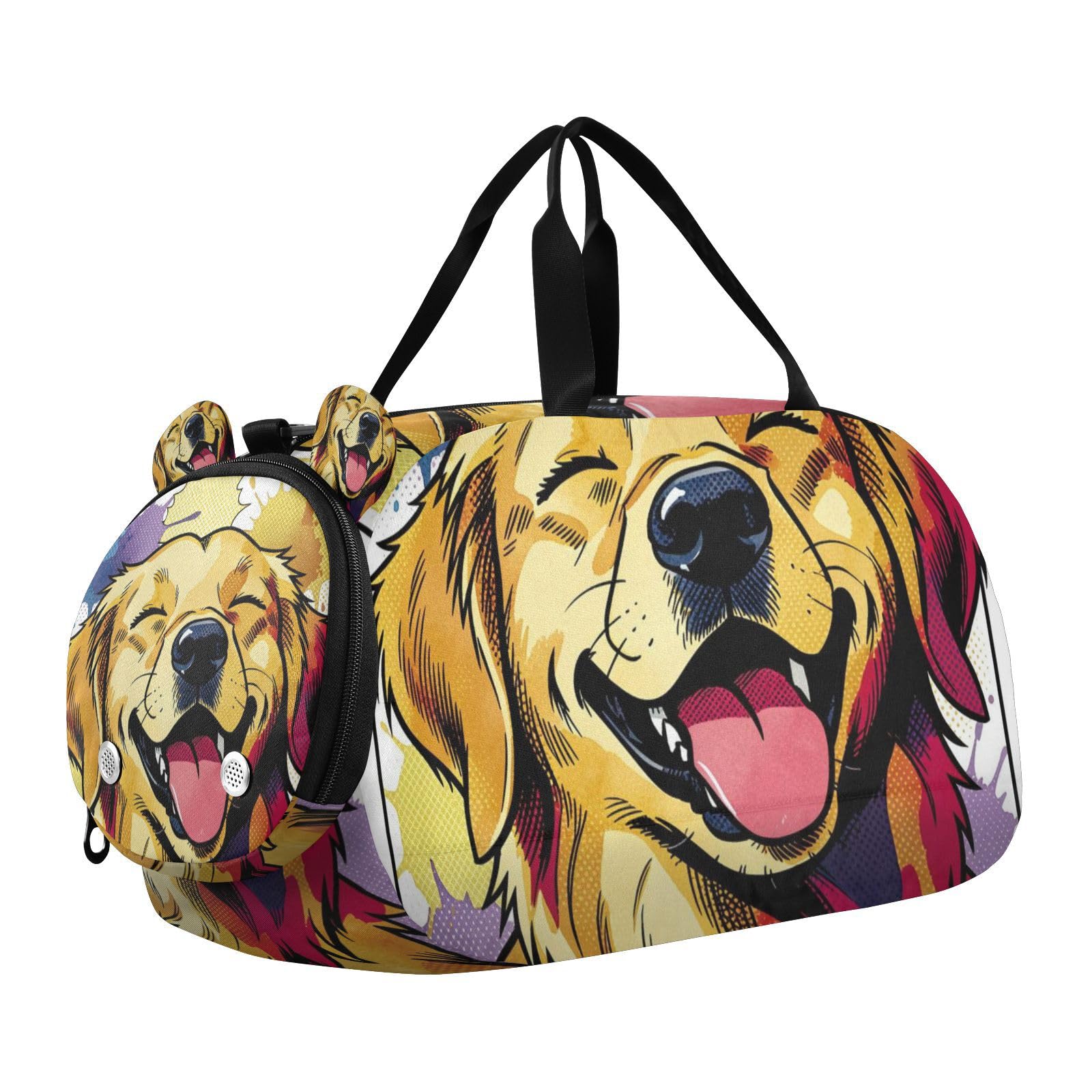 Bolsa de transporte de perro salchicha multifuncional para playa 8