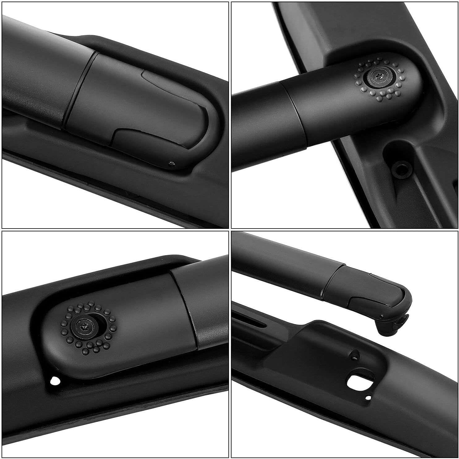 Roof Rack Cross Bar Side Rails Aluminum for 2005-2023 Toyota Tacoma Double Cab Rooftop Cargo Carrier Luggage Accessory (Not for Access Cab)