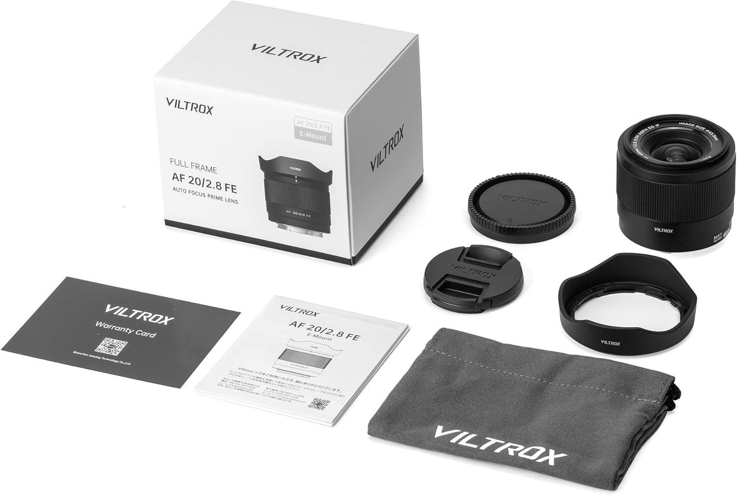 VILTROX 20mm F2.8 FE, AF 20mm f2.8 Air E Mount Lens for Sony, Full Frame Autofocus Wide Angle Lens for Sony A7CII A7CR a7RⅣ a7RⅢ A6700 FX30 ZV-E10 a6600 a6500