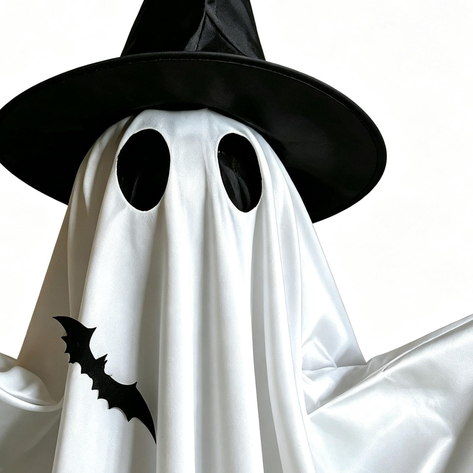 Dekoracje Halloweenowe Duchy Stojąca Dekoracja 150 cm Z Łańcuchem Świateł