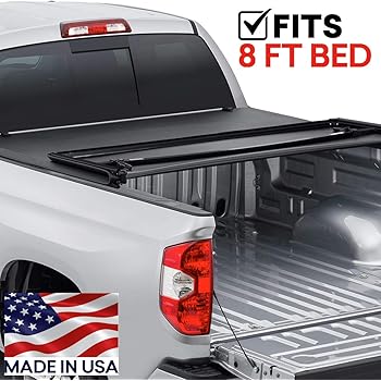 Amazon Com Truck Bed Cover For Nissan Titan 2017 2019 5 5 Ft Bed W O Rail System Trident Fastfold 69505 Automotive