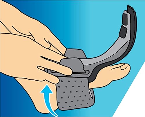 Miniatura 7 de ACE Soporte para pies, soporte para el sueño para fascitis plantar mantiene cómodamente el pie en la posición terapéutica recomendada toda la noche