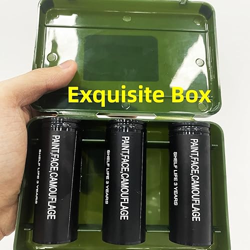 Miniatura 7 de TOSOUATOP 3 piezas para béisbol, sóftbol, fútbol, ultra larga duración, fácil de usar, fácil de limpiar, maquillaje de Halloweencosplayfiesta para