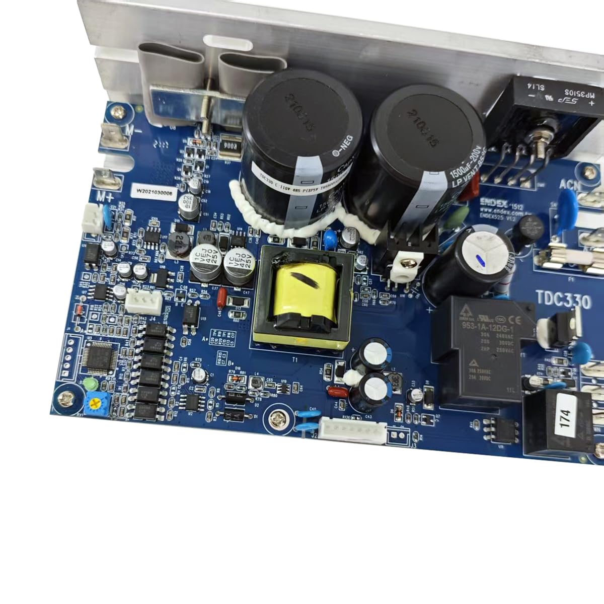 Treadmill Motor Speed Controller ENDEX525 V1.2 TDC330 Treadmill Control Board Power Supply Board Works with LifeSpan, Reliable Operation Treadmills