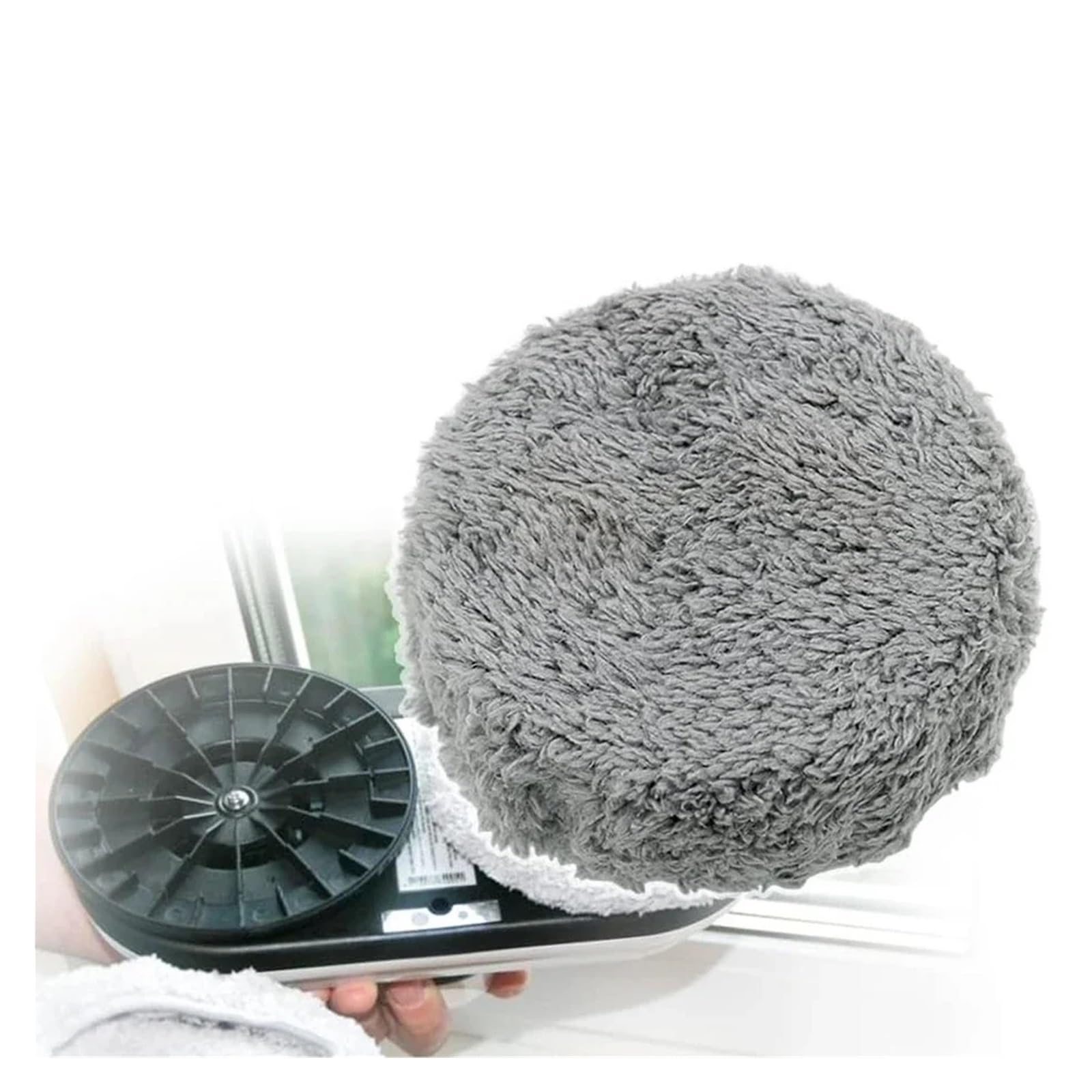 Panno universale for mop rotondi, compatibile con HUTT, panni for robot lavavetri DDC5 DDC55, kit di vestiti for la pulizia dei vetri(24PCS)