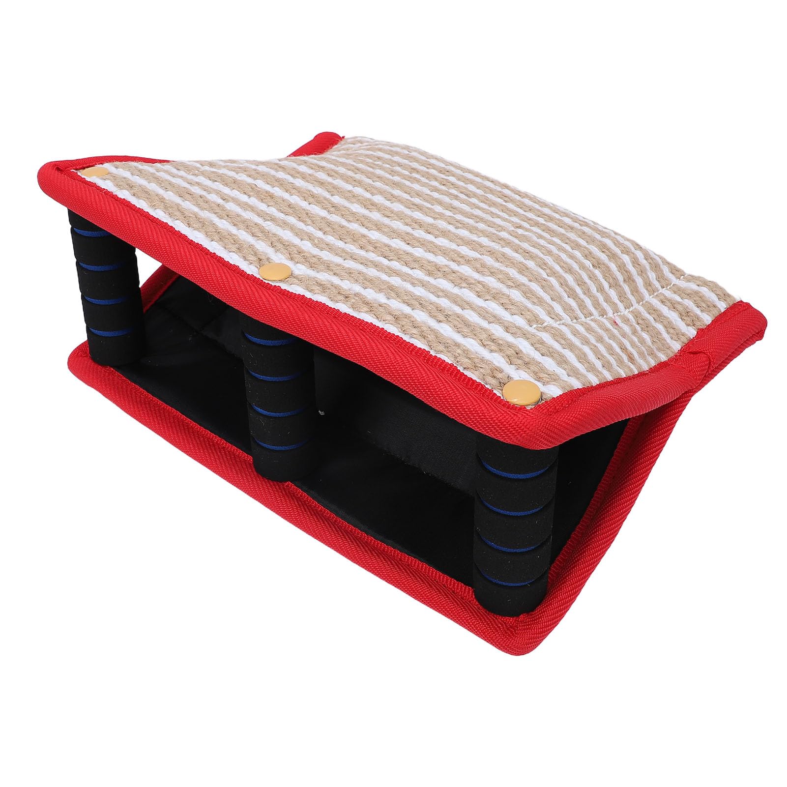 SIXRUN Almohada para Morder de, Juguete de Yute para Tirar, Almohada de Entrenamiento de Mordida Engrosada con Ergonómico para Obediencia Al Aire Libre, Ejercicio Interactivo de Tira y Afloja para