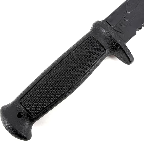 E-BOGU Polypropylene Kukri-Style Black Sword (24.5)
