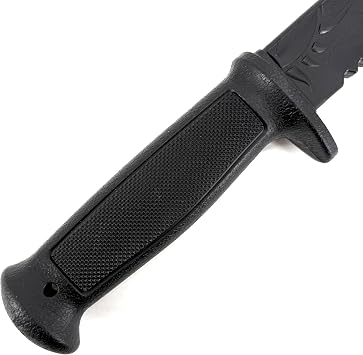 E-BOGU Polypropylene Kukri-Style Black Sword (24.5)