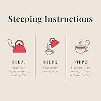 Vista 6 de The Republic of Tea Republic Pink Chai - Lata de té de hierbas, 36 bolsas de té, naturalmente sin cafeína