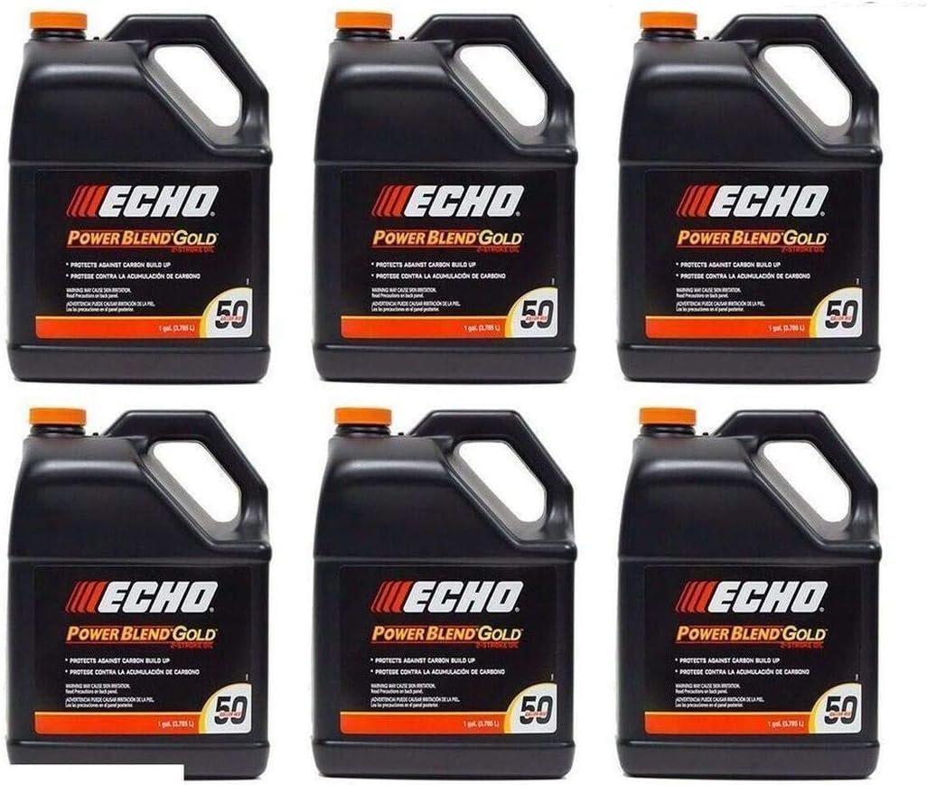 Cоmpatlble Parts_ 6PK ЕСНО One Gallоn Bоttles 2 Cycle Englne Oll Mlx – Pоwer Blend 6450050 Fast Shlpplng!