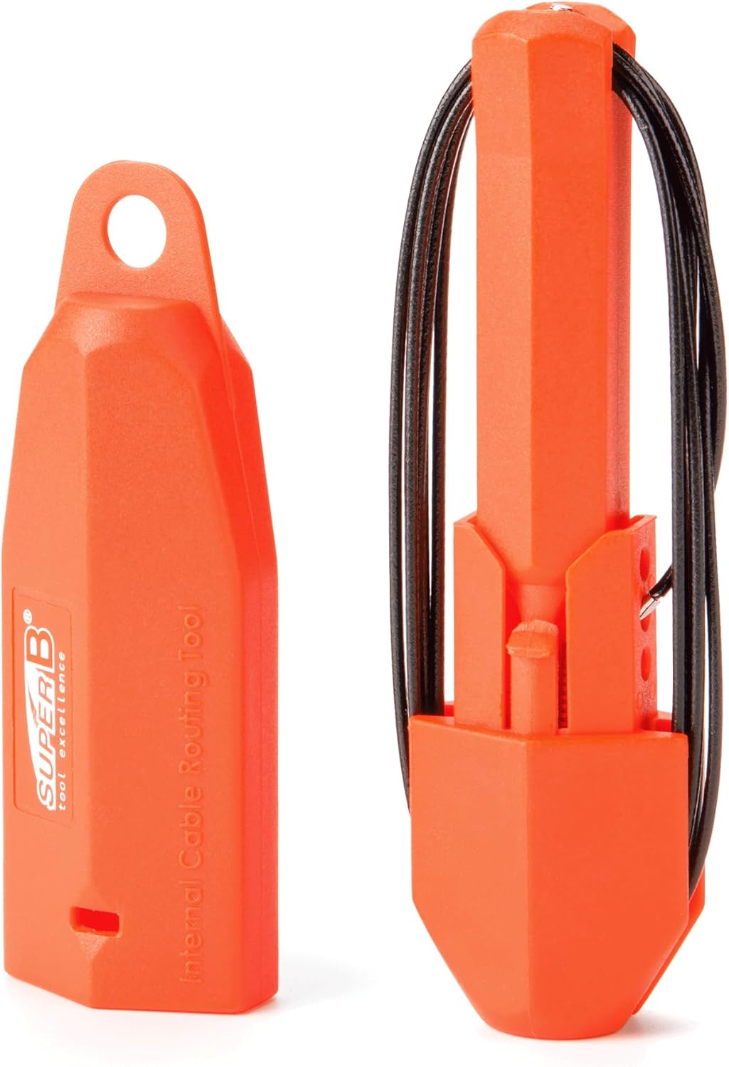 Super B Bike Internal Cable Routing Tool Kit Install Inner Cable, Wires and House for Mountain Road Ebike Frames Included Hydraulic Hose, Brake Housing and Di2 E-Tube Connector (TB-IR20)