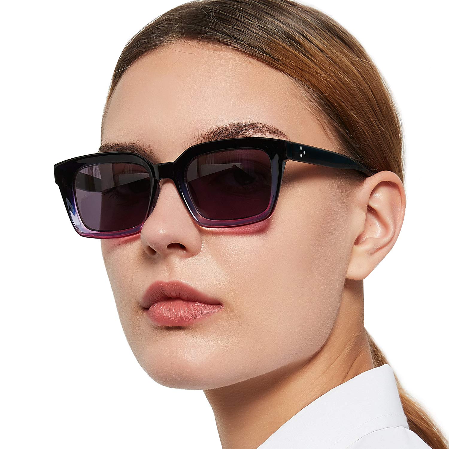 MARE AZZURO Outdoor Reading Glasses Women Filter UV Sunglasses Readers 0 5 0 75 1 0 1 25